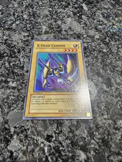 YUGIOH Vintage X-head Cannon 1st Edition MFC-004 LP Super Rare X2 - Image 1
