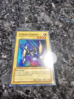 YUGIOH Vintage X-head Cannon 1st Edition MFC-004 LP Super Rare X2 - Image 4