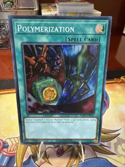 Yugioh! Polymerization A Alternate Art RA03-EN051 Super Rare NM/M English - Image 1