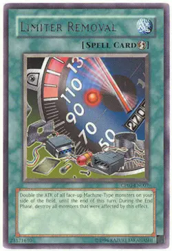 YUGIOH Limiter Removal CP01-EN007 NM - Image 1