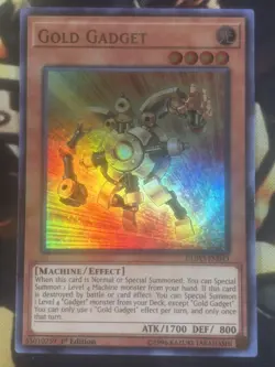 Yugioh: Gold Gadget - DUPO-EN043 - Ultra Rare - 1st Edition NM - Image 1