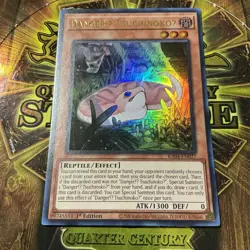 RA04-EN027 DANGER!U TSUCHINOKOU ULTRA RARE 1ST EDITION YuGiOh CARD - Image 1