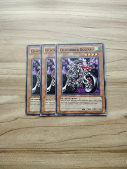 Yu-Gi-Oh! - ChaosRider Gustaph 3X - Full Playset - Image 1