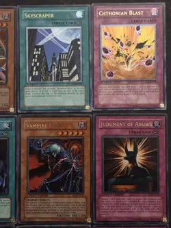 Lot of 9 Konami Yugioh 1996 Cards All Foil Holo 1st Ed Lt Ed & Rare Mix - Image 3