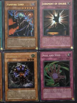 Lot of 9 Konami Yugioh 1996 Cards All Foil Holo 1st Ed Lt Ed & Rare Mix - Image 4