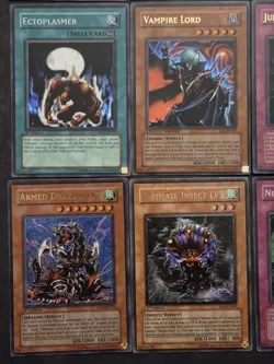 Lot of 9 Konami Yugioh 1996 Cards All Foil Holo 1st Ed Lt Ed & Rare Mix - Image 5