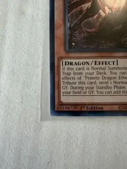 Yu-Gi-Oh! Primite Dragon Ether Beryl BLMM-EN130 1st Edition (Secret Rare) - Image 5