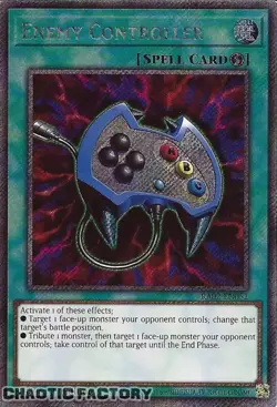 YUGIOH Platinum Secret Rare RA02-EN051 Enemy Controller 1st Edition NM - Image 1