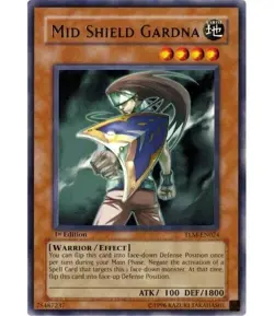 Yugioh - Mid Shield Gardna (Rare) (1st Edition) - TLM-EN024 NM - Image 1