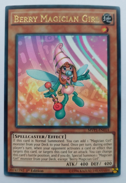 Yu-Gi-Oh! - Berry Magician Girl - MVP1-EN014 - Ultra Rare - Limited Edition - Image 1