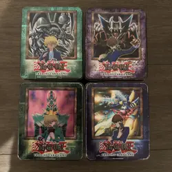 Yu-GI-OH Metal Box Trading Card Game With Metal Tins, Accessories And Cards - Image 1