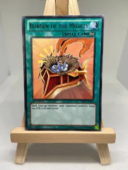 Burden Of The Mighty - Black Rare 1st Edition BP01-EN045 - NM - YuGiOh - Image 1