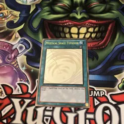 mystical space typhoon ghost rare GLD5- EN038 LP - Image 1