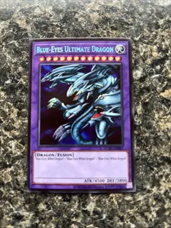Yu-Gi-Oh Blue-Eyes Ultimate Dragon LCKC-EN057 Secret Rare - Image 1