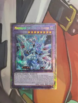 Mirrorjade the Iceblade Dragon Starlight Rare PHHY-EN100 Photon Hypernova 1st LP - Image 1