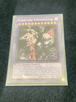 Yugioh Burst Protocol Darklord Eveningstar Secret Rare BPRO-EN036 - Image 2