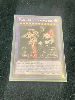 Yugioh Burst Protocol Darklord Eveningstar Secret Rare BPRO-EN036 - Image 4