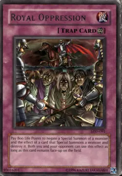 Royal Oppression Unl Ed Rare LOD-091 Yu-Gi-Oh! - Image 1