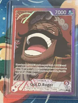 Gol.D.Roger (003) (Alternate Art) OP13-003 Carrying On His Will Foil RARE SSP - Image 1