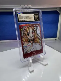 2023 One Piece Japanese Premium Film Red Alt Art Nami #ST01-007 CGC 10 PRISTINE - Image 2