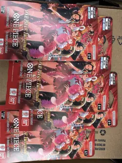 One Piece Heroines Edition English EB-03 Sleeved Booster Pack Lot Of 5-In Hand - Image 1