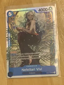 Bandai One Piece CCG Nefeltari Vivi EB03-024 Heroines Edition SR - Image 1