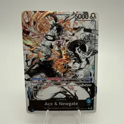 One Piece Starter Deck 22: Ace & Newgate ST22-001 Parallel Alternate Alt Leader - Image 1
