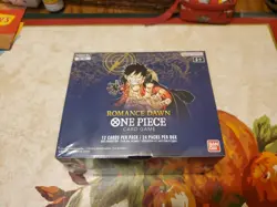One Piece OP-01 Romance Dawn SEALED Booster Box English White Bottom - Image 1