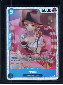 One Piece TCG English OP11-054 Nami SR Foil - Image 1