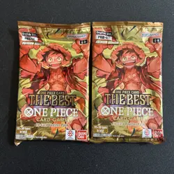 2x The Best Premium Booster Packs One Piece PRB01 English OP TCG New From Decks! - Image 1