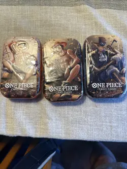 One Piece Mini-Tin Vol 2 Pack Set of 3 | TS-02 OP-13 | BRAND NEW - Image 1