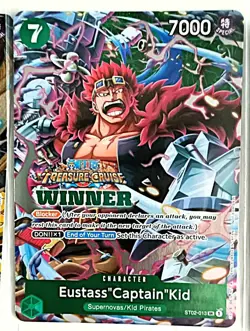 One Piece OP05 Treasure Cruise Winner-Entrant Bundle, Luffy Kid Crocodile Kaido - Image 5