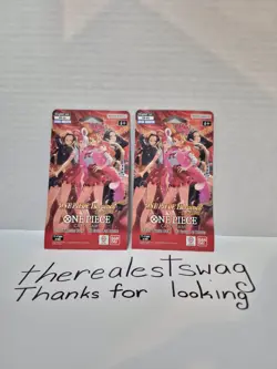 One Piece Heroines Sleeved Booster Lot of 2 (OP EB-03) - Image 3