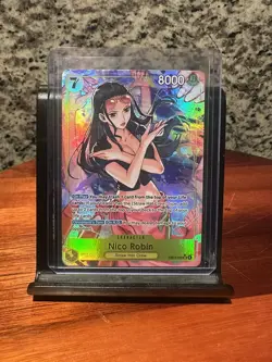One Piece CCG Extra Booster Heroines Vol. 3 Nico Robin EB03-055 SR Alternate Art - Image 1