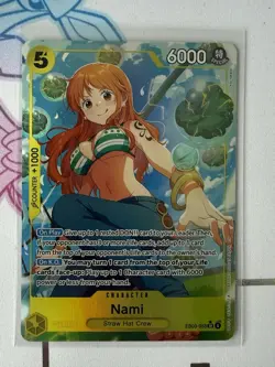 Nami Secret Rare Alt Art - One Piece TGC Heroines Edition EB03 - 53 EN - Image 1