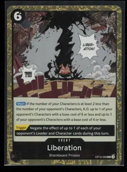 Liberation OP10-098 One Piece Royal Blood Rare Near Mint - Image 1