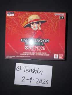 One Piece TCG OP13 Carrying On His Will Booster Box English SEALED - Image 1
