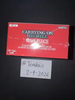 One Piece TCG OP13 Carrying On His Will Booster Box English SEALED - Image 3