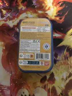 Bandai One Piece Card Game Tin Pack Set Vol.2 2 Booster Packs Promo English - Image 2