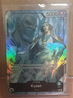 Kuzan Leader Alt Art OP12-040 Card Bandai One Piece CCG - Image 1