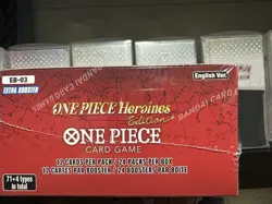 One Piece HEROINES EDITION [EB-03] Extra Booster Box ENGLISH SEALED - Image 3