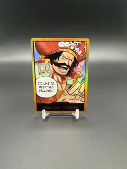 One Piece Gol.D.Roger GOLD DON!! Card (OP-13) English - Image 1