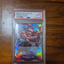 PSA 10 One Piece Awakening Of The New Era Trafalgar Law OP05-069 Alt Art English - Image 1