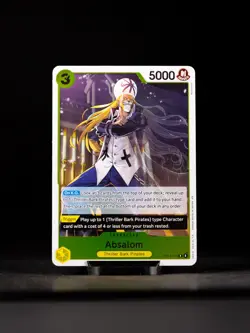 Absalom Rare Foil - OP14-100 - The Azure Sea's Seven One Piece NM - Image 1