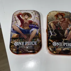 One Piece Card TCG Vol 2 Mini Tin Set of 3 (TS-O2, OP-13) Brand New & Sealed - Image 3