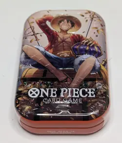 One Piece Tin Pack Set Vol. 2 -Monkey.D.Luffy New - Image 1