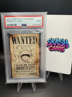 2023 One Piece JAP Monkey D. Luffy Jump Festa PSA 9 - Image 1