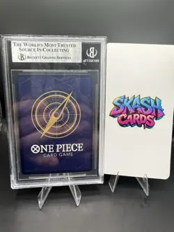 BGS 9 One Piece Card Nami ST01-007 Parallel Storage Box Gold Japanese - Image 2