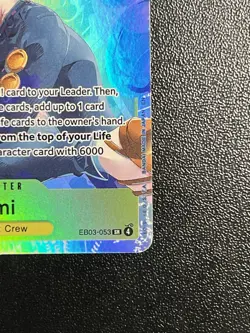 Nami EB03-053 One Piece Super Rare Character Card English Near Mint Bandai TCG - Image 3