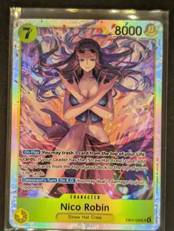 Nico Robin (055) EB03-055 Extra Booster: One Piece Heroines Edition Foil - Image 1